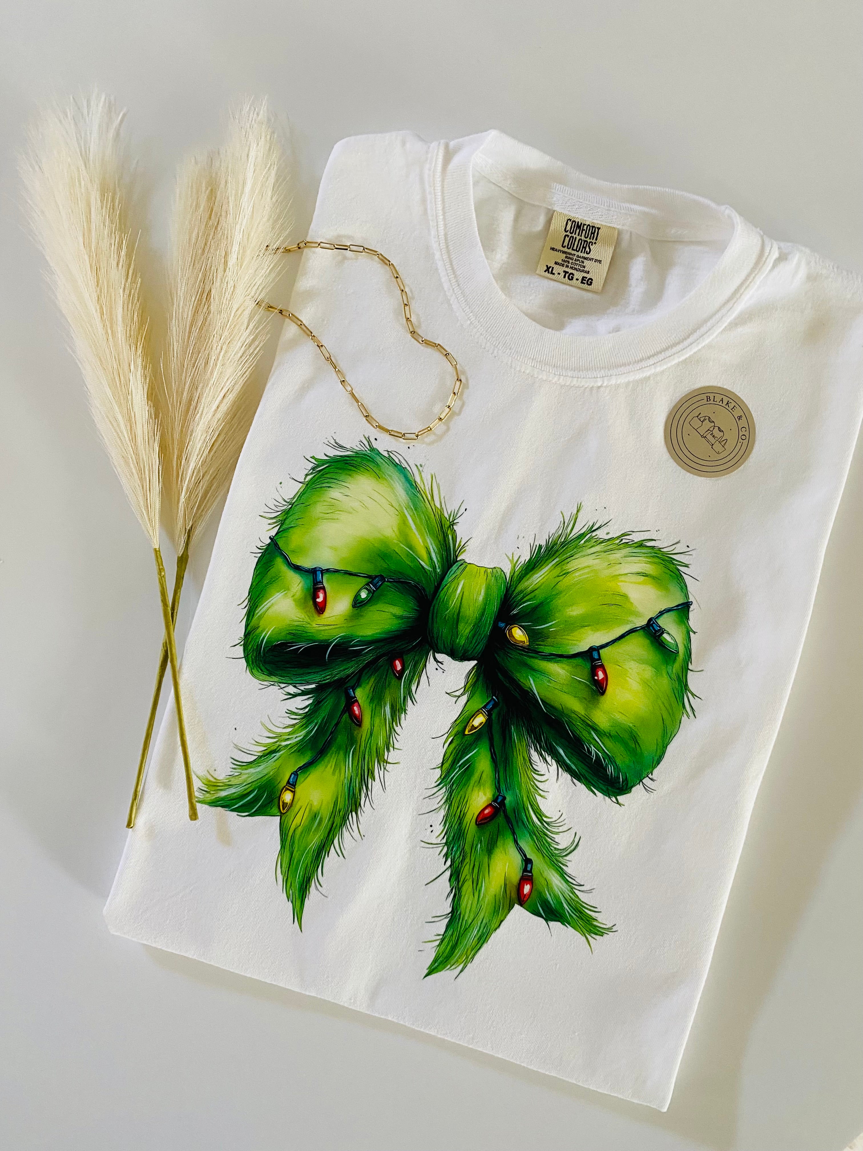 Grinch Bow