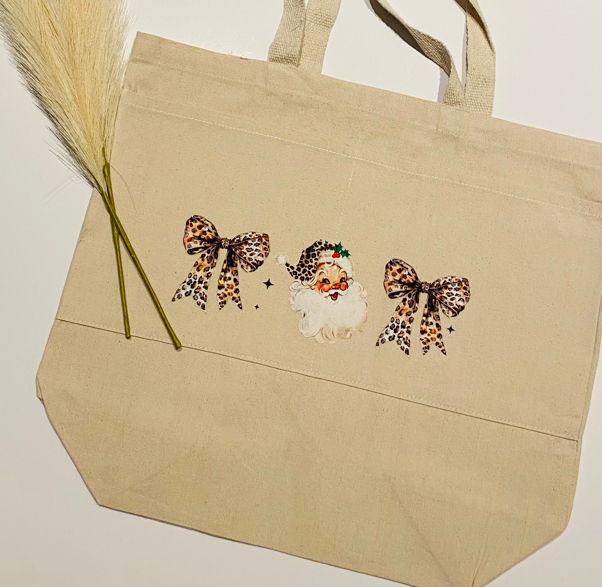 Santa Canvas Bag