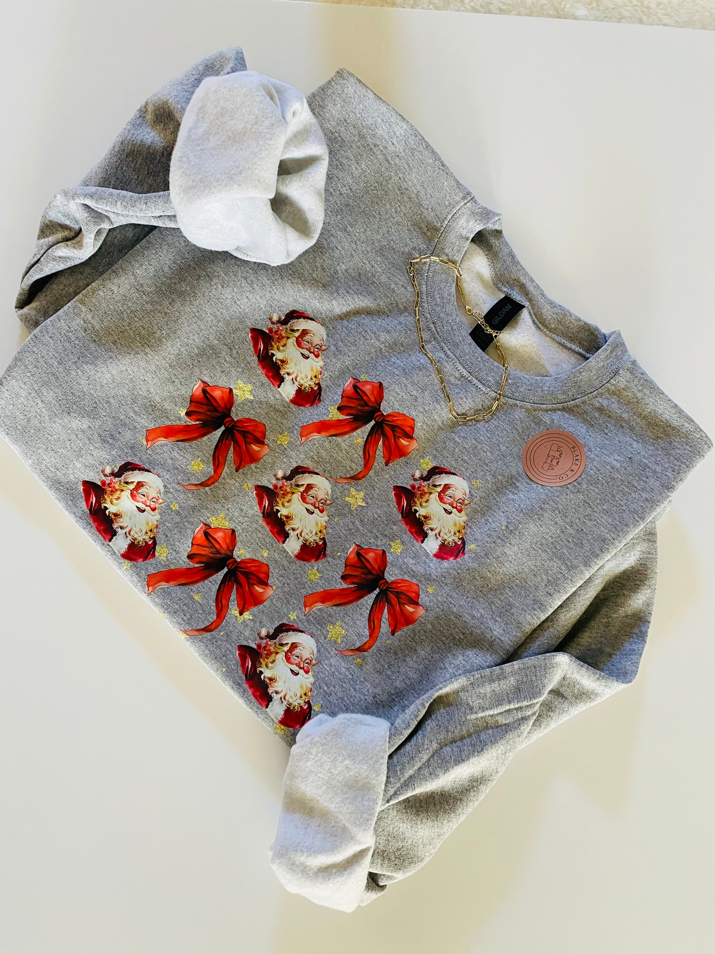 Red Santa Crewneck